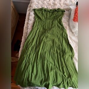 Abercrombie Linen Midi Dress